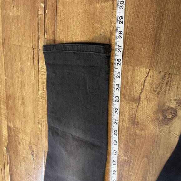 Women’s Free People Black Beans Size 10‎ Button Up jeans bottom - Picture 5 of 7